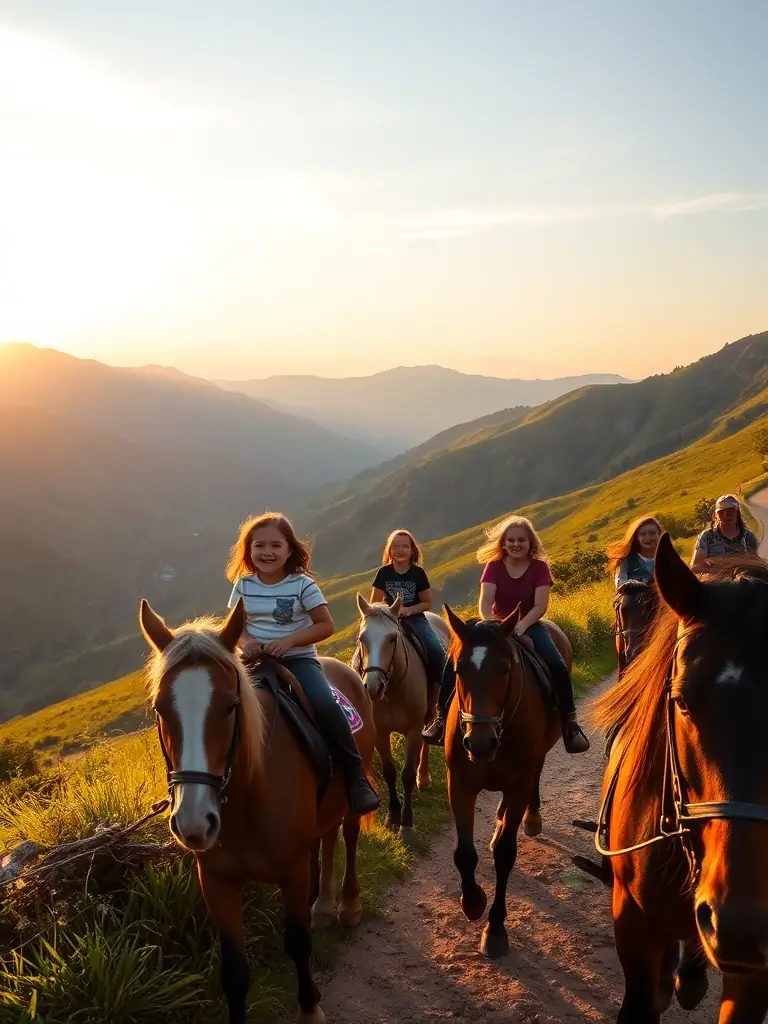 A photo of children participating in a pony riding session organized by SOCIETE DES COURSES DE CHATELAILLON-LA ROCHELLE, showcasing the organization's commitment to youth engagement.
